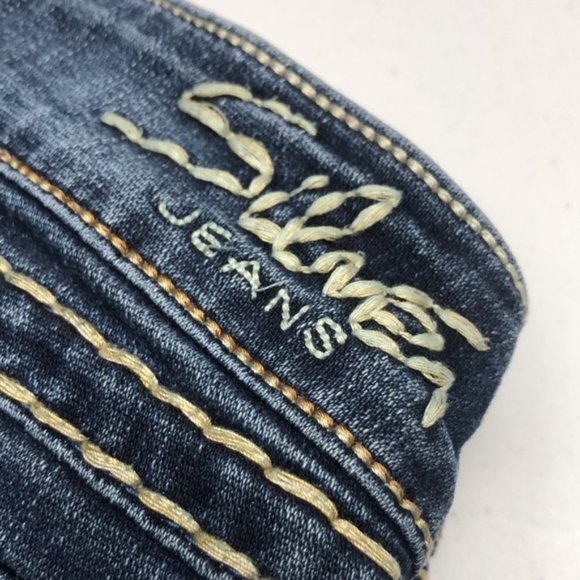 Stylish Blue Women's Jeans - Picture 4 of 12